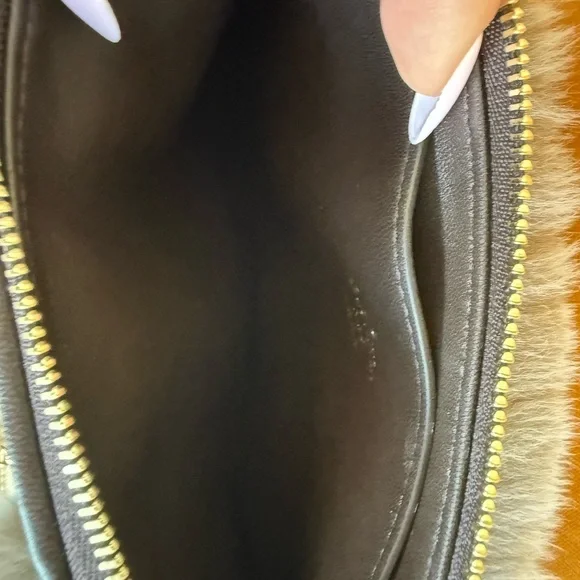 **RARE** Like New LV Brown Monogram Mink Crossbody Bag - Picture 10 of 14